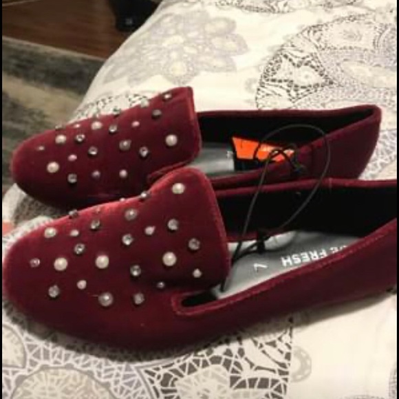 Women brand new fancy dress shoes/ flats size 7 - Picture 2 of 3